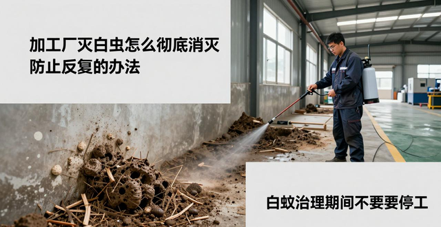 加工厂灭白蚁怎么彻底消灭 防止反复的办法