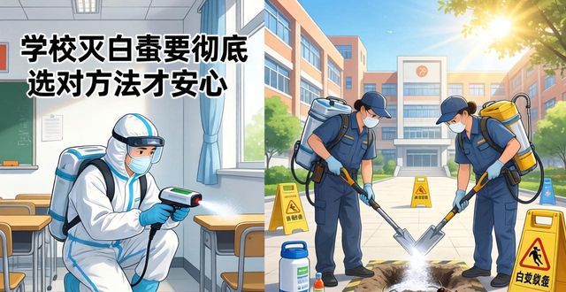 学校灭白蚁要彻底 选对方法才安心